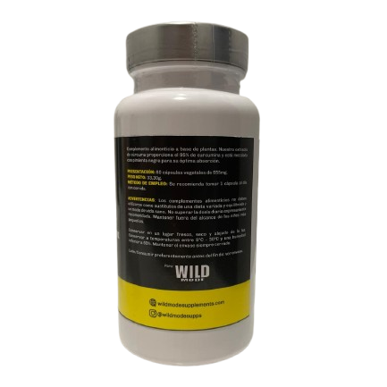 Comprar cúrcuma con jengibre y pimienta negra, Fórmula tripe de 60 cápsulas Comprar cúrcuma con jengibre y pimienta negra, Fórmula tripe de 60 cápsulas