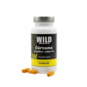 Recuperación y Bienestar Diario con cúrcuma con jengibre y pimienta negra Cúrcuma con jengibre y pimienta negra para recuperación muscular y bienestar diario