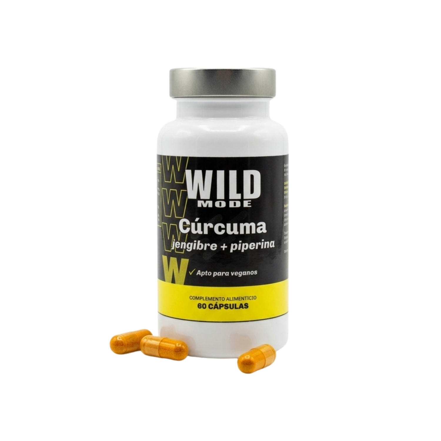 Cúrcuma con jengibre y pimienta negra para recuperación muscular y bienestar diario